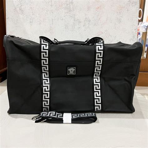 versace weekender bag for him|Versace bags for men.